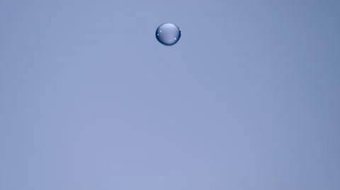Camera follows single water drop. 4K 30fps. Slow Motion. Stock Footage 55531526