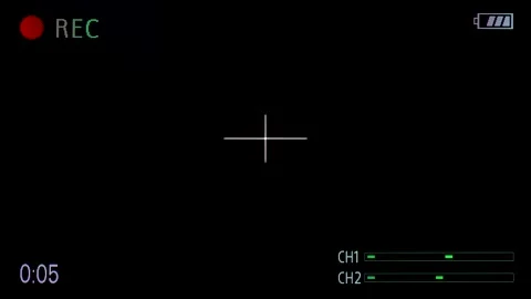 Camera frame viewfinder screen of video recorder digital display interface 스톡 동영상 288463668