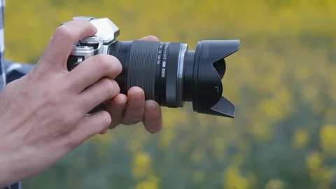 A camera in function. 스톡 동영상 124528884