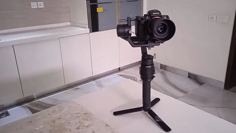 Camera on gimbal Stock Footage 151099247