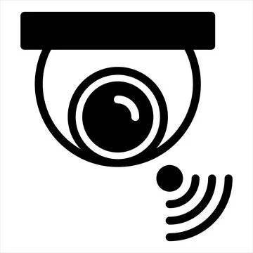 Camera glyph icon vector illustration isolated on white background Stock Illustration