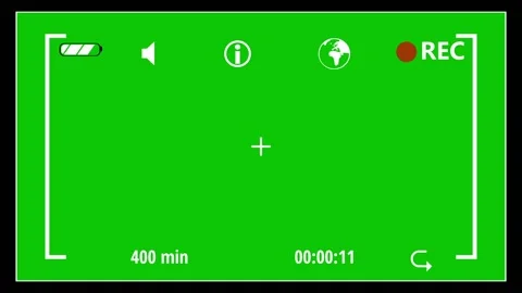 CAMERA GREEN SCREEN Stock Footage 155303750