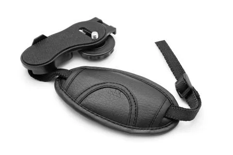 Camera hand strap Stock Photos