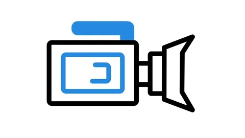 Camera Icon 37 Stock Footage 274689966