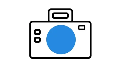 Camera Icon 48 Stock Footage 274689985
