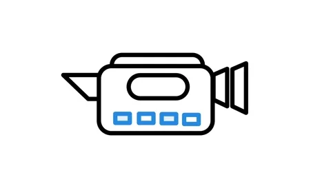 Camera Icon 53 Stock Footage 274704575