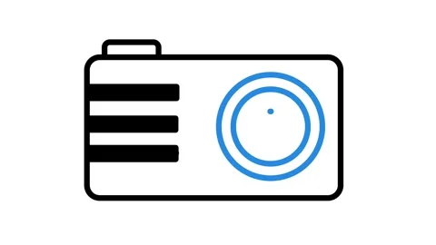 Camera Icon 65-1 Stock Footage 274704627