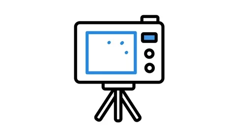 Camera Icon 74 Stock Footage 274704650