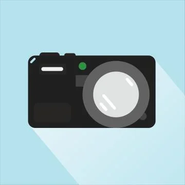 Camera Icon, Camera Icon EPS10, Camera Icon Vector 03 Stock Illustration