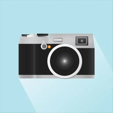 Camera Icon, Camera Icon EPS10, Camera Icon Vector 02 Stock Illustration