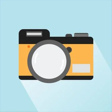 Camera Icon, Camera Icon EPS10, Camera Icon Vector 04 Stock Illustration