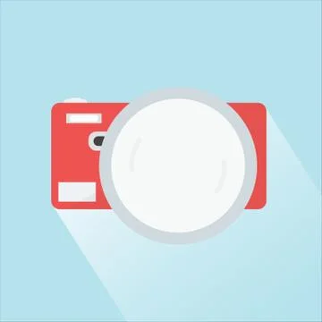 Camera Icon, Camera Icon EPS10, Camera Icon Vector 05 Stock Illustration