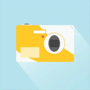 Camera Icon, Camera Icon EPS10, Camera Icon Vector 07 Stock Illustration