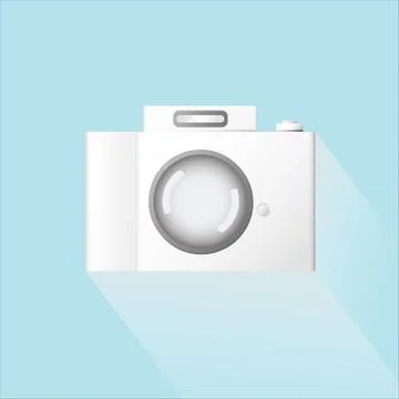 Camera Icon, Camera Icon EPS10, Camera Icon Vector 01 Stock Illustration