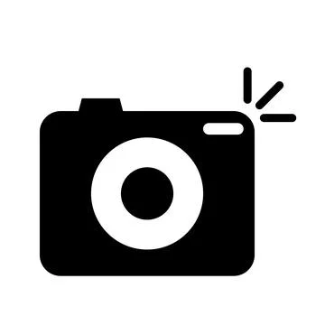 Camera icon during shooting. Vector. 스톡 일러스트