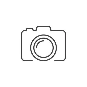 Camera icon in flat style. Photography vector illustration on isolated back.. Stock Illustration