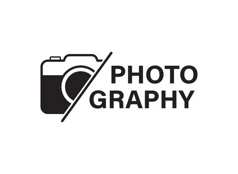 Camera icon in flat style. Photography vector illustration on isolated back.. Stock Illustration