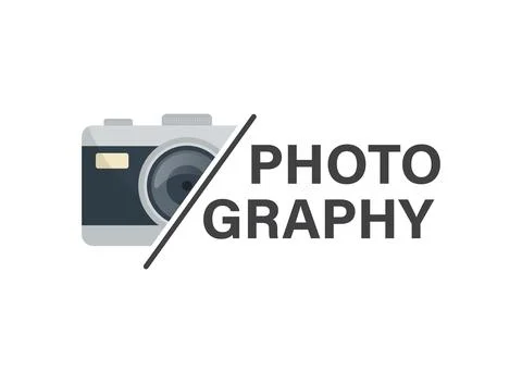 Camera icon in flat style. Photography vector illustration on isolated back.. Stock Illustration