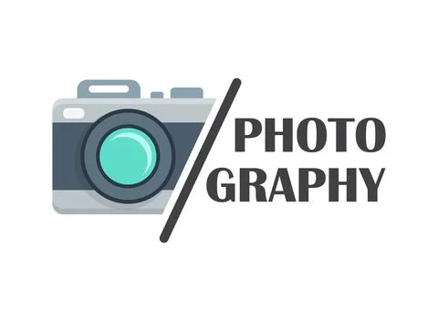 Camera icon in flat style. Photography vector illustration on isolated back.. Stock Illustration