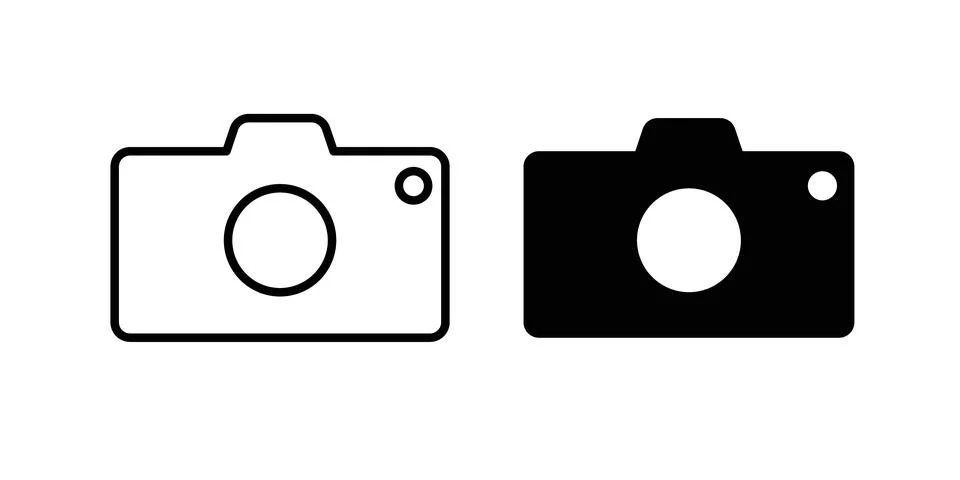 Camera icon graphic design. web icons vectors 스톡 일러스트