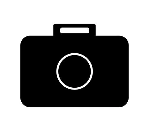Camera icon illustrated in vector on white background Stock Illustration