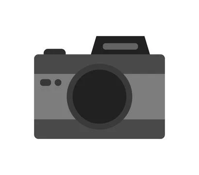 Camera icon illustrated in vector on white background Stock Illustration