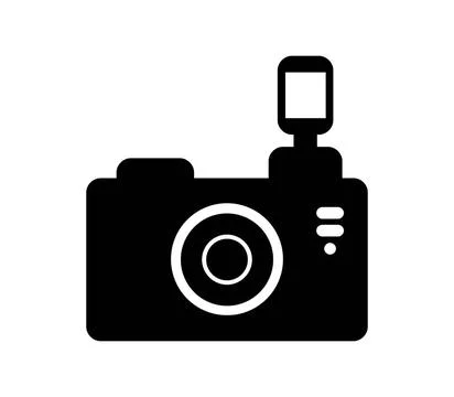 Camera icon illustrated in vector on white background camera icon illustra... Stock Photos