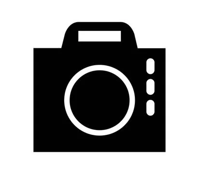 Camera icon illustrated in vector on white background camera icon illustra... Stock Photos