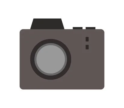 Camera icon illustrated in vector on white background camera icon illustra... Stock Photos