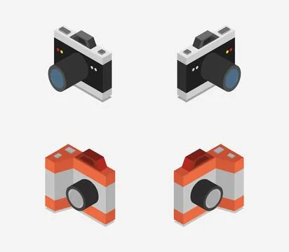 Camera icon illustrated in vector on white background camera icon illustra... Stock Photos
