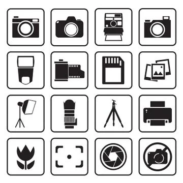 Camera icon Stock Illustration