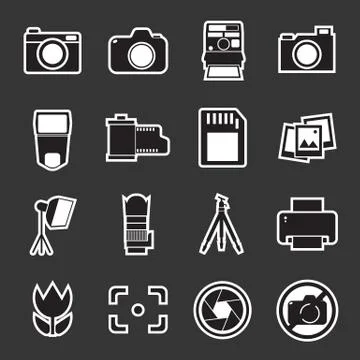 Camera icon Stock Illustration
