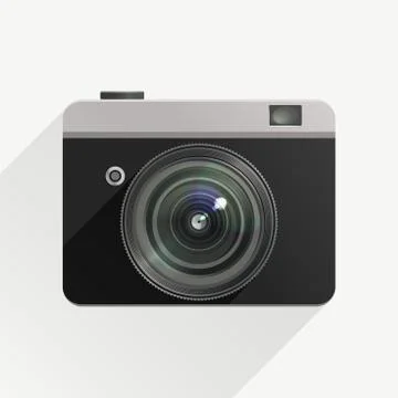 Camera icon Stock Illustration