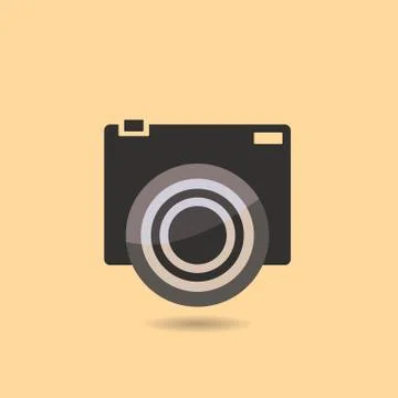 Camera icon. Stock Illustration