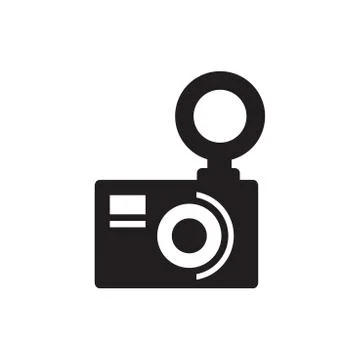 Camera icon Illustrazione stock