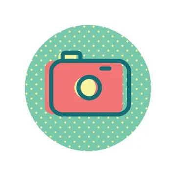 Camera Icon Illustrazione stock