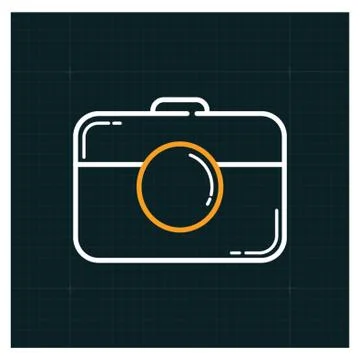 Camera Icon Illustrazione stock