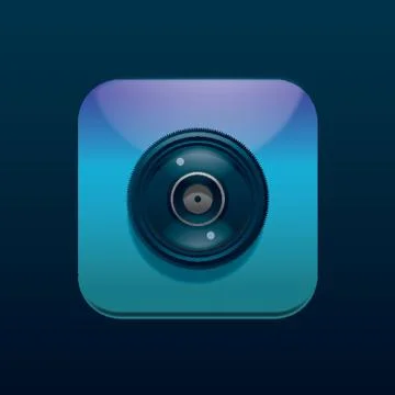 Camera Icon Illustrazione stock