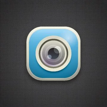 Camera Icon Illustrazione stock