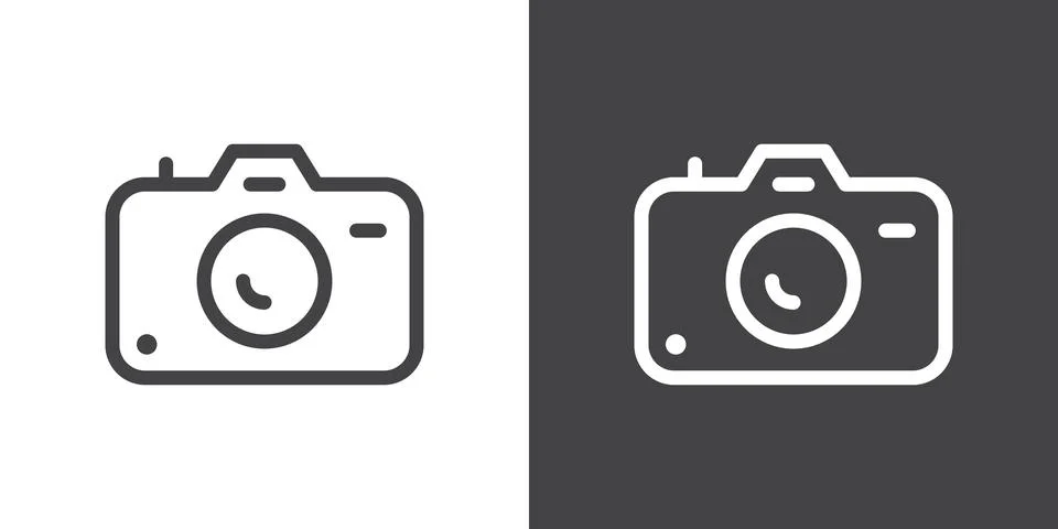 Camera icon Stock Illustration
