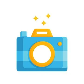 Camera icon illustration vector for decoration element Illustrazione stock