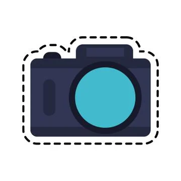 Camera icon image Stock Illustration