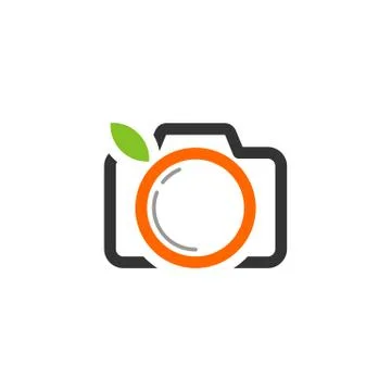 Camera Icon Logo Template Illustration Design. Vector EPS 10. Stock Illustration