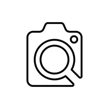 Camera Icon Logo Vector Illustration. Photo Camera icon design vector templat Stock-Illustration