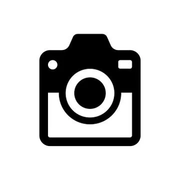 Camera Icon Logo Vector Illustration. Photo Camera icon design vector templat Stock-Illustration
