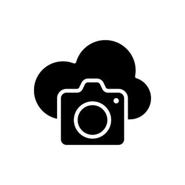 Camera Icon Logo Vector Illustration. Photo Camera icon design vector templat Stock Illustration