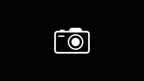 Camera icon motion animation. 库存影片 231891267