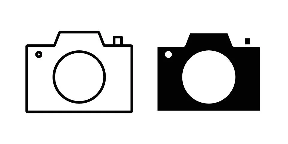 Camera icon or illustration vector symbols 스톡 일러스트