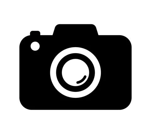 Camera icon. Simple flat style Stock Illustration