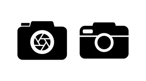 Camera Icon in trendy flat style isolated. Camera symbol web site design Stock Illustration